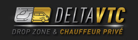 Delta VTC : Chauffeur & Drop Zone Logo